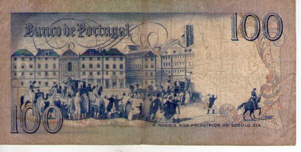 Portugal 100 Escudos 1981 P178b MB- - Image 2