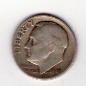 Estados Unidos Dime de Plata 1947 KM195 MB