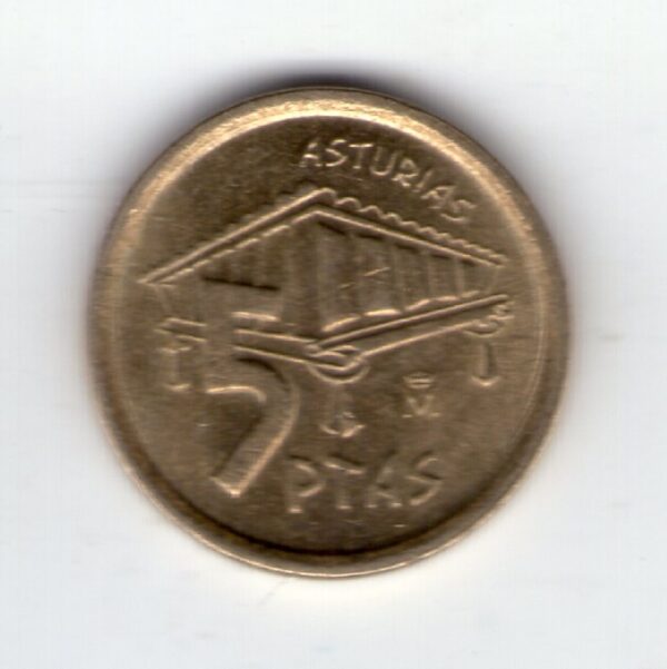 España 5 Pesetas 1995 Asturias KM946 MB+