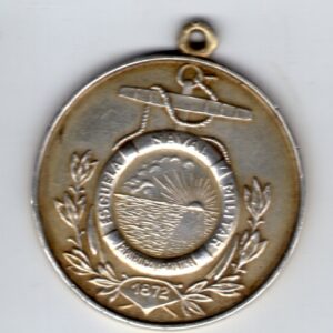 Medalla de Plata Escuela Naval Militar Armada Argentina 50 Aniversario Promocion 78 1947-1997