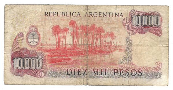 Reposicion 10.000 Pesos Ley Camps-Diz Bottero 2489 B+ - Imagen 2