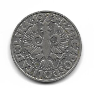 Polonia 50 Groszy 1923 Y13 MB