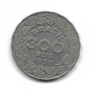Brasil 300 Reis 1938 KMK546 MB
