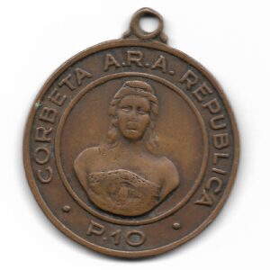 Medalla Armada Argentina Corbeta A.R.A. Republica P10