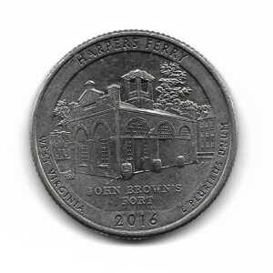 Estados Unidos 1/4 Dolar 2016D West Virginia