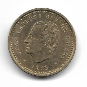 España 100 Pesetas 1998 KM989 MB+