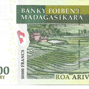 Madagascar 2000 Ariary 2007 P93 SC