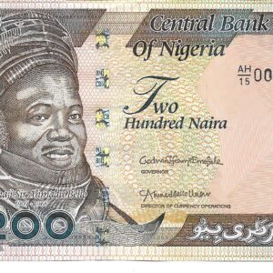 Nigeria 200 Naira 2022 SC