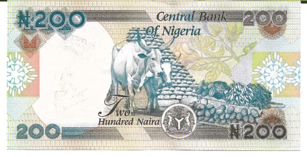 Nigeria 200 Naira 2022 SC - Imagen 2