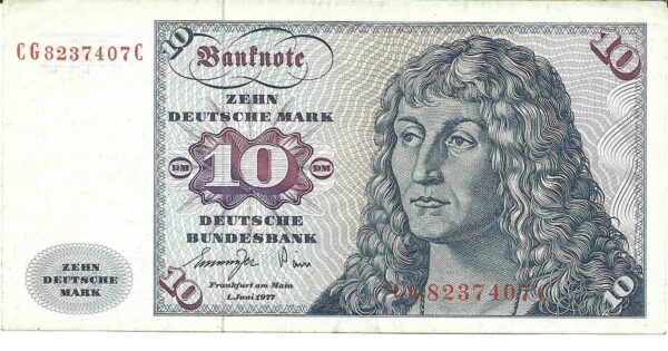 Alemania 10 Marcos 1977 P31b SC-