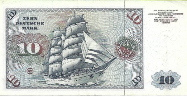 Alemania 10 Marcos 1977 P31b SC- - Imagen 2