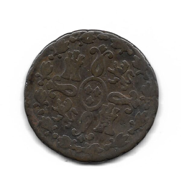 España 2 Maravedis 1831 Segovia Fernando VII KM487.1 MB- - Image 2