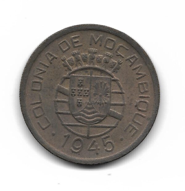 Mozambique Colonia Portuguesa 50 Centavos 1945 KM73 SC