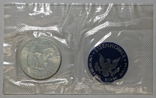 Estados Unidos 1 Dolar de Plata 1971S Eisenhower Proof - Image 2