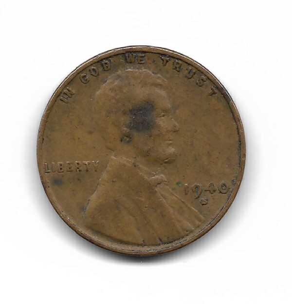 Estados Unidos 1 Cent 1940s KM132 MB