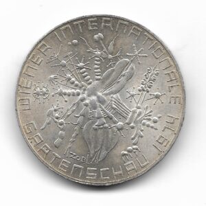 Austria 50 Schilling de Plata 1974 Conmemorativa Festival de Flores de Viena KM2919 SC