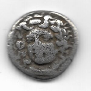 Grecia Tesalia Dracma de Plata 356-342 A.C Ninfa Larissa y Caballo