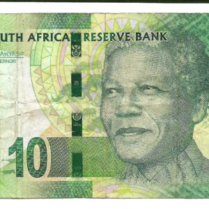 Sudafrica 10 Rand 2015 Nelson Mandela P138b MB-