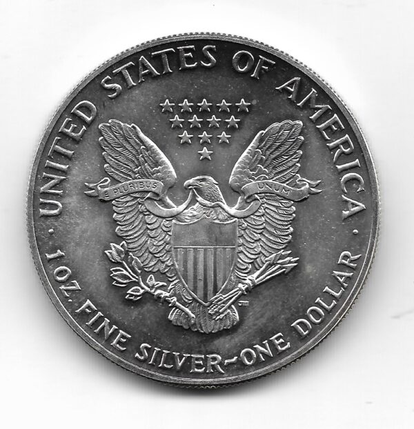 Estados Unidos 1 Dolar de Plata 1987 Onza .999 KM273 SC - Imagen 2