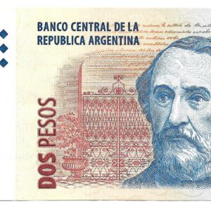Reposicion 2 Pesos Convertibles sin Leyenda Bottero 3227 Redrado-Balestrini EXC-