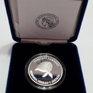 Argentina 1 Peso de Plata 2006 Derechos Humanos Proof