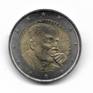 Francia 2 Euros 2016 Conmemorativo Francois Miterrand SC