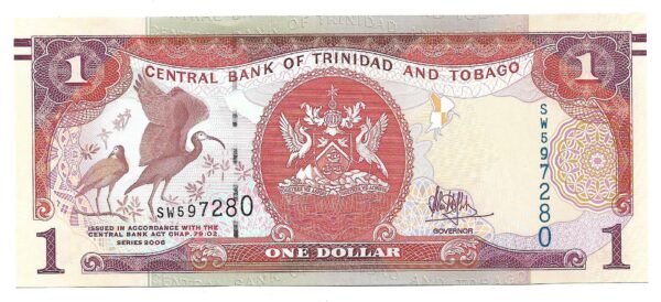 Trinidad y Tobago 1 Dolar 2006 P46a SC