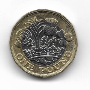 Gran Bretaña 1 Libra 2017 KM1378 EXC