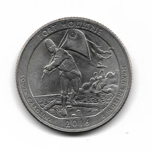 Estados Unidos 1/4 Dolar 2016D Fort Multrie