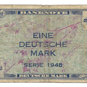 Alemania 1 Marco 1948 Ocupacion Norteamericana P2a MB+