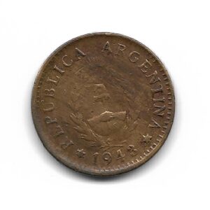 Argentina 1 Centavo 1943 CJ190 MB