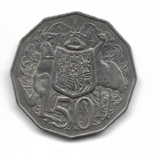 Australia 50 Cents 1983 KM68 EXC