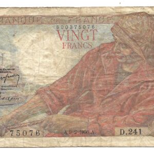 Francia 20 Francos 1950 P100d MB-