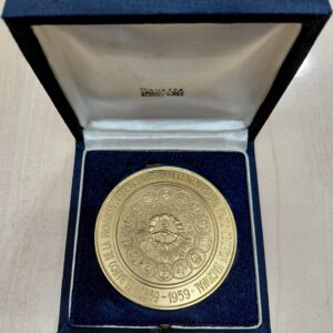 Medalla Banco Provincia de Buenos Aires Centenario Pacto Union Nacional 1859-1959