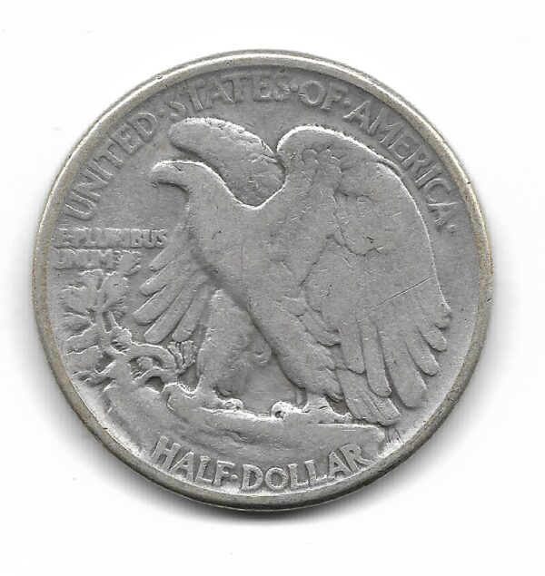 Estados Unidos 1/2 Dolar de Plata 1945 KM142 MB- - Imagen 2