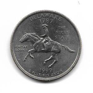 Estados Unidos 1/4 Dolar 1999D Delaware