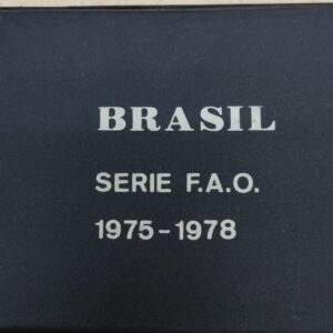 Brasil Serie Completa F.A.O 1, 2 y 5 Centavos 1975-1978 En Blister Original SC