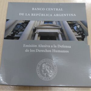 Argentina Blister 2 Pesos 2006 Derechos Humanos BL42