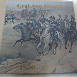 Argentina Blister 50 Centavos 2000 San Martin Canto Liso BL39