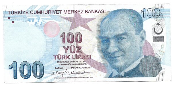 Turquia 100 Liras 2009 P226 EXC-