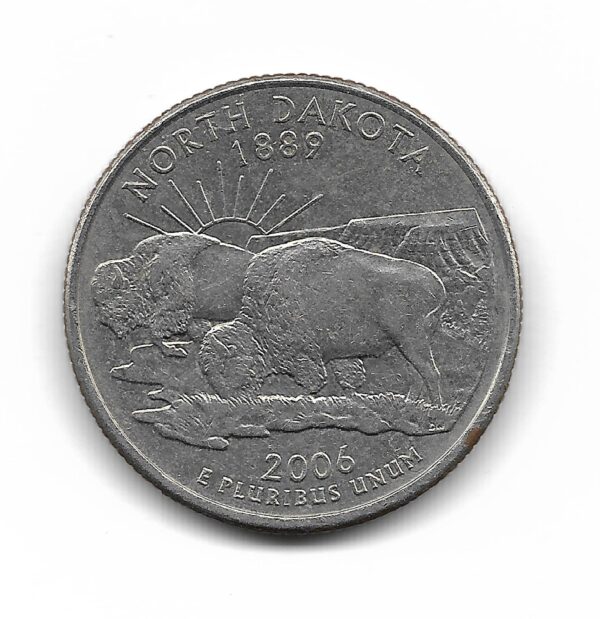 Estados Unidos 1/4 Dolar 2006P North Dakota