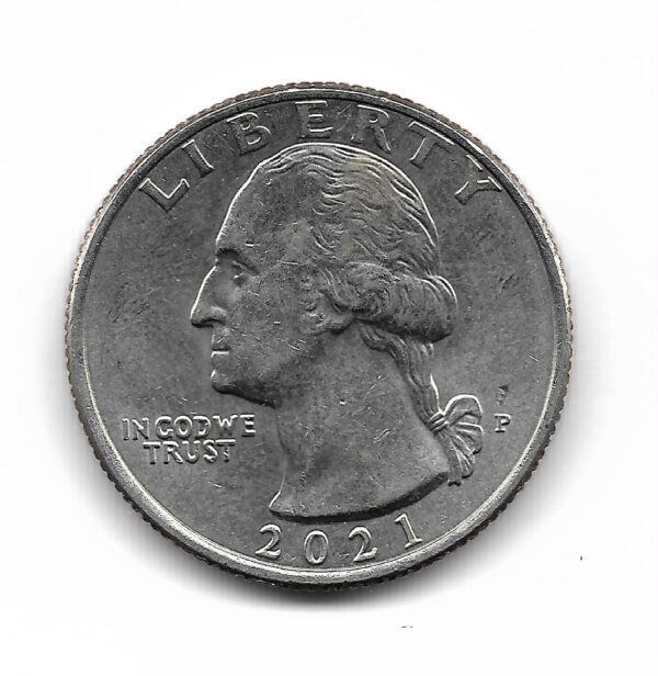 Estados Unidos 1/4 Dolar 2021P Cruzando el Delaware - Imagen 2