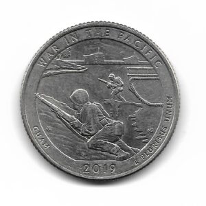 Estados Unidos 1/4 Dolar 2019D Guerra del Pacifico