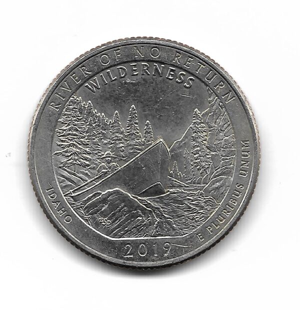 Estados Unidos 1/4 Dolar 2019P River of No Return