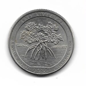 Estados Unidos 1/4 Dolar 2020P Salt River Bay