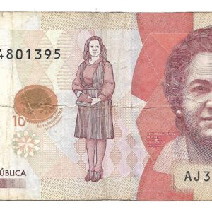 Colombia 10000 Pesos 2020 P460f MB
