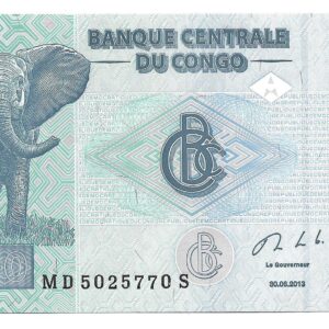 Congo 100 Francos 2013 Elefante P98 SC