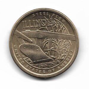 Estados Unidos 1 Dolar Innovacion 2024P Illinois Steel Plow SC