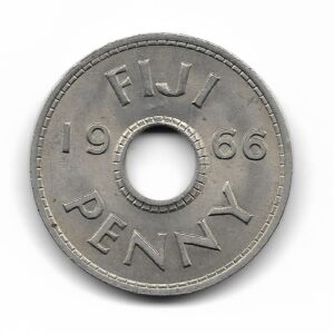 Fiji 1 Penny 1966 KM21 SC