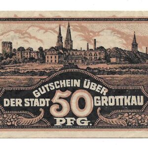 Alemania Notgeld Grotkau 50 Pfennig 1921 SC